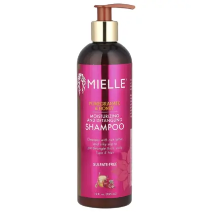 Mielle Organics Pomegranate and Honey Moisturizing And Detangling Champú 355ml